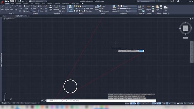 AutoCAD Practice 2D Drawing Exercise No. 02 смотреть онлайн