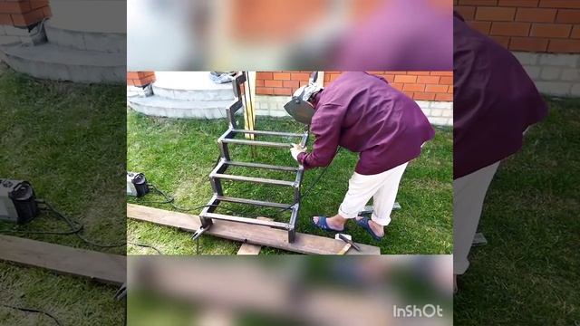 Изготовление металлокаркаса лестницы своими руками