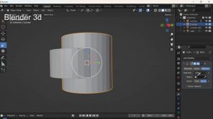 Как вырезать дырки с помощью boolean Blender 3D