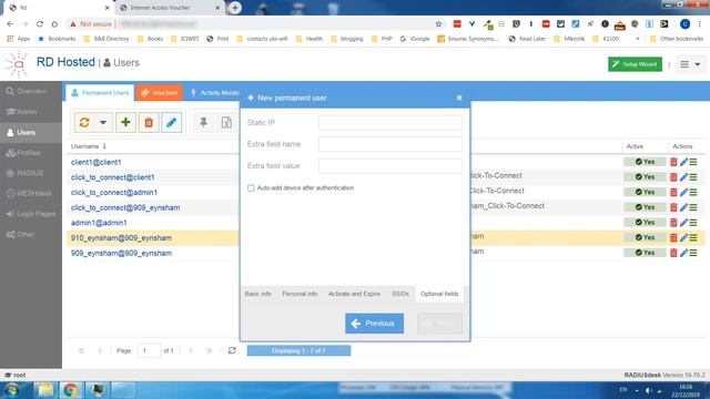 Radius Desk Hosted User Management Tutorial смотреть онлайн