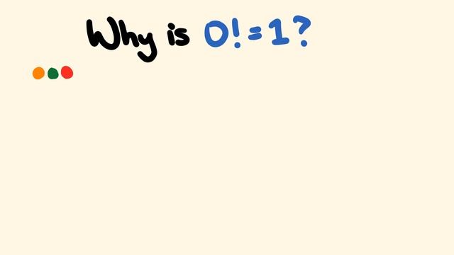 Why is 0! = 1? Zero Factorial смотреть онлайн