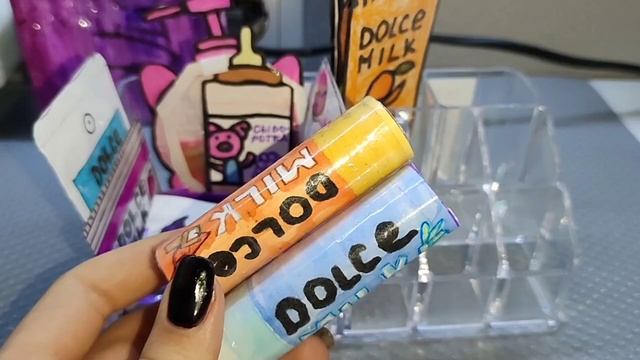 ВСЯ МОЯ БУМАЖНАЯ КОСМЕТИКА ОБЗОР СЮРПРИЗОВ ДОЛЬЧЕ МИЛК КАК СДЕЛАТЬ?