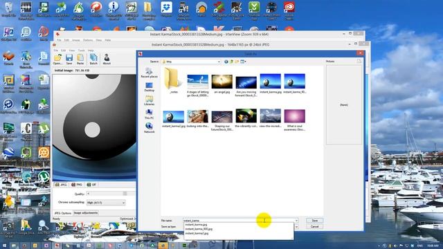 Image resizing and compression with IrfanView смотреть онлайн
