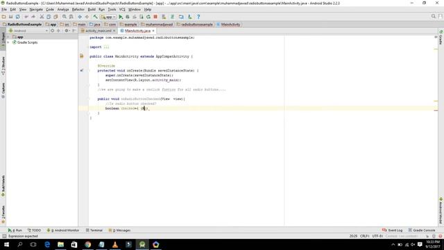 How to use Radio Button & Radio Group смотреть онлайн