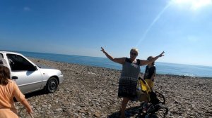 Автокемпинг в Сочи. На море бесплатно. Аше Лазаревское.
