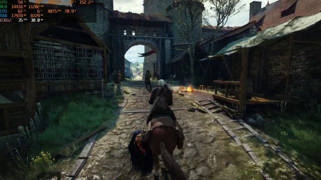 The Witcher 3 - GIGABYTE GEFORCE RTX 4080 Eagle OC 16GB Gameplay & FPS Test смотреть онлайн