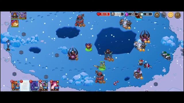 Holiday Invasion Normal • Act 2 • Crazy Defense Heroes TD- Game смотреть онлайн