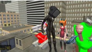 Nextbots In Playground: Update All Titan's Skibidi Toilet's Donald Trump Vs Titan Tv Women Battle #1