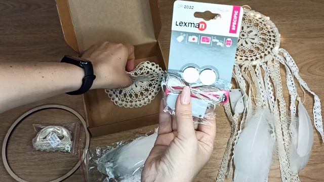 ОБЗОР набора для создания Ловца Снов в стиле Бохо