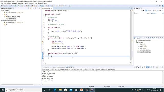 Creating Class and Object in Java II Java II Core Java II Selenium II Automation смотреть онлайн