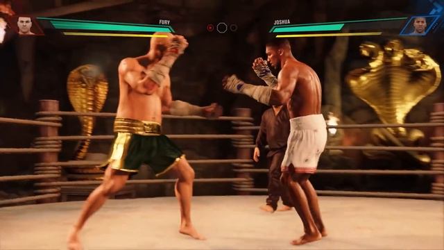UFC 4 - Tyson Fury vs Anthony Joshua - Kumite Arena смотреть онлайн