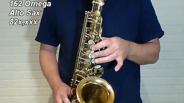 Selmer USA 162 Omega Alto Sax 82xxxx смотреть онлайн