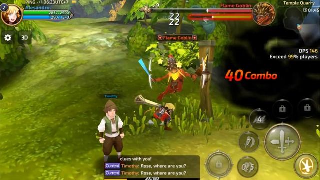Dragon Nest M - SEA #1 Gameplay Первый взгляд Обзор Летсплей (Android,iOS,APK) Игра за Warrior смотреть онлайн