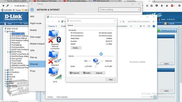 Very easy basic setup for switch d link DGS-1210-20 смотреть онлайн