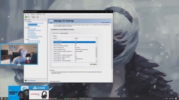 TenZ reveals his NVIDIA settings for VALORANT...