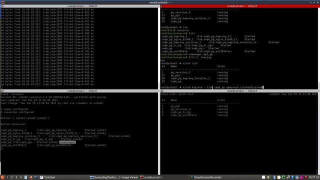 kvm live migration in ceph смотреть онлайн