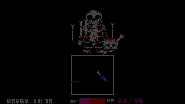 [UnderTale AU] Insanity!Sans Fight (FanGame Demo And Inf HP) смотреть онлайн