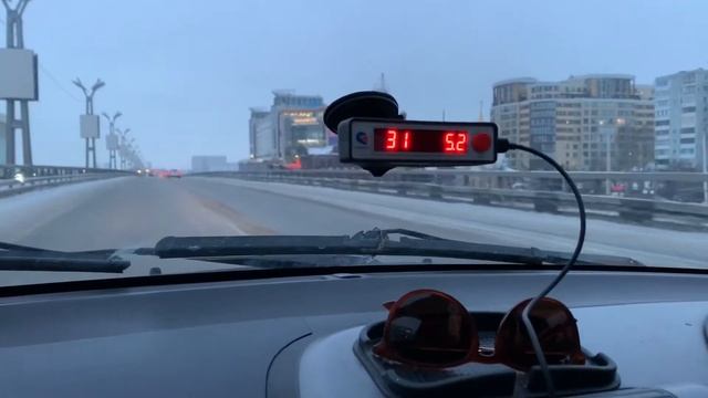 Разгон 0-100km Honda Fit 1300cc CVT смотреть онлайн