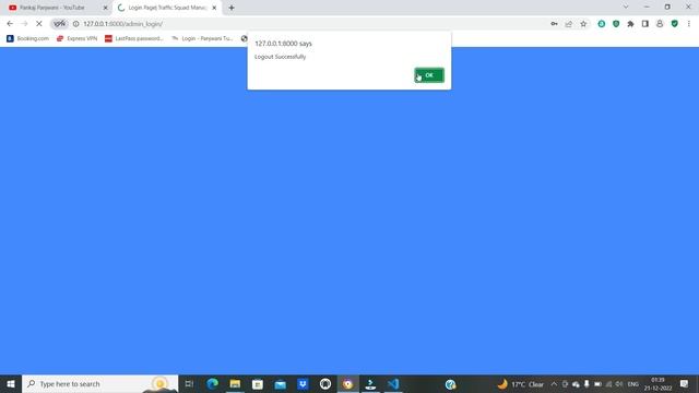 Traffic Squad Management System using Python Django смотреть онлайн
