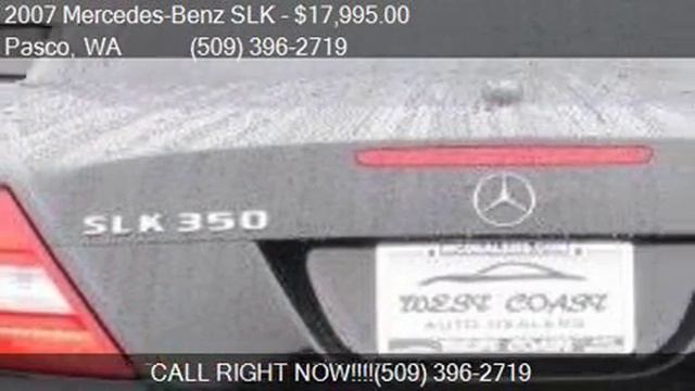 2007 Mercedes-Benz SLK SLK 350 2dr Convertible For Sale In P