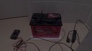 ЗАРЯДКА АККУМУЛЯТОРА БЛОКОМ ПИТАНИЯ 12 ВОЛЬТ 7 АМПЕР