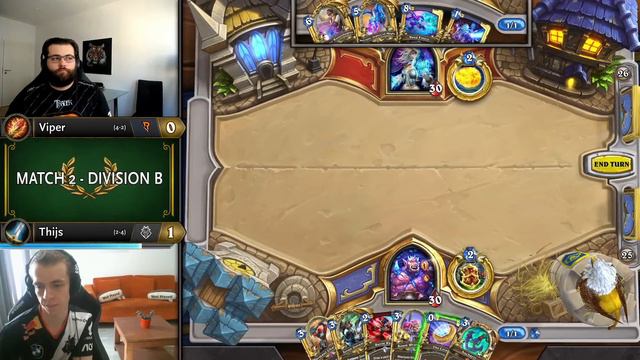 Viper vs Thijs - Division B - Hearthstone Grandmasters Europe 2020 Season 1 - Week 7 смотреть онлайн