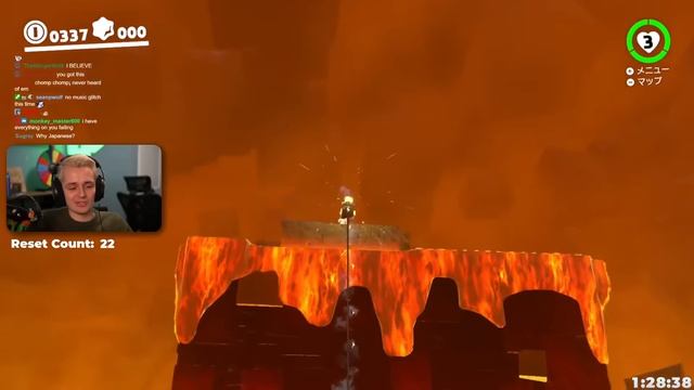 Kaizo Mario Odyssey but if I take Damage I Restart смотреть онлайн