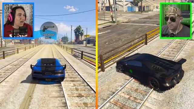SAD IZGLEDA KAO FARAON ! Grand Theft Auto V - Lude Trke w/Cale смотреть онлайн