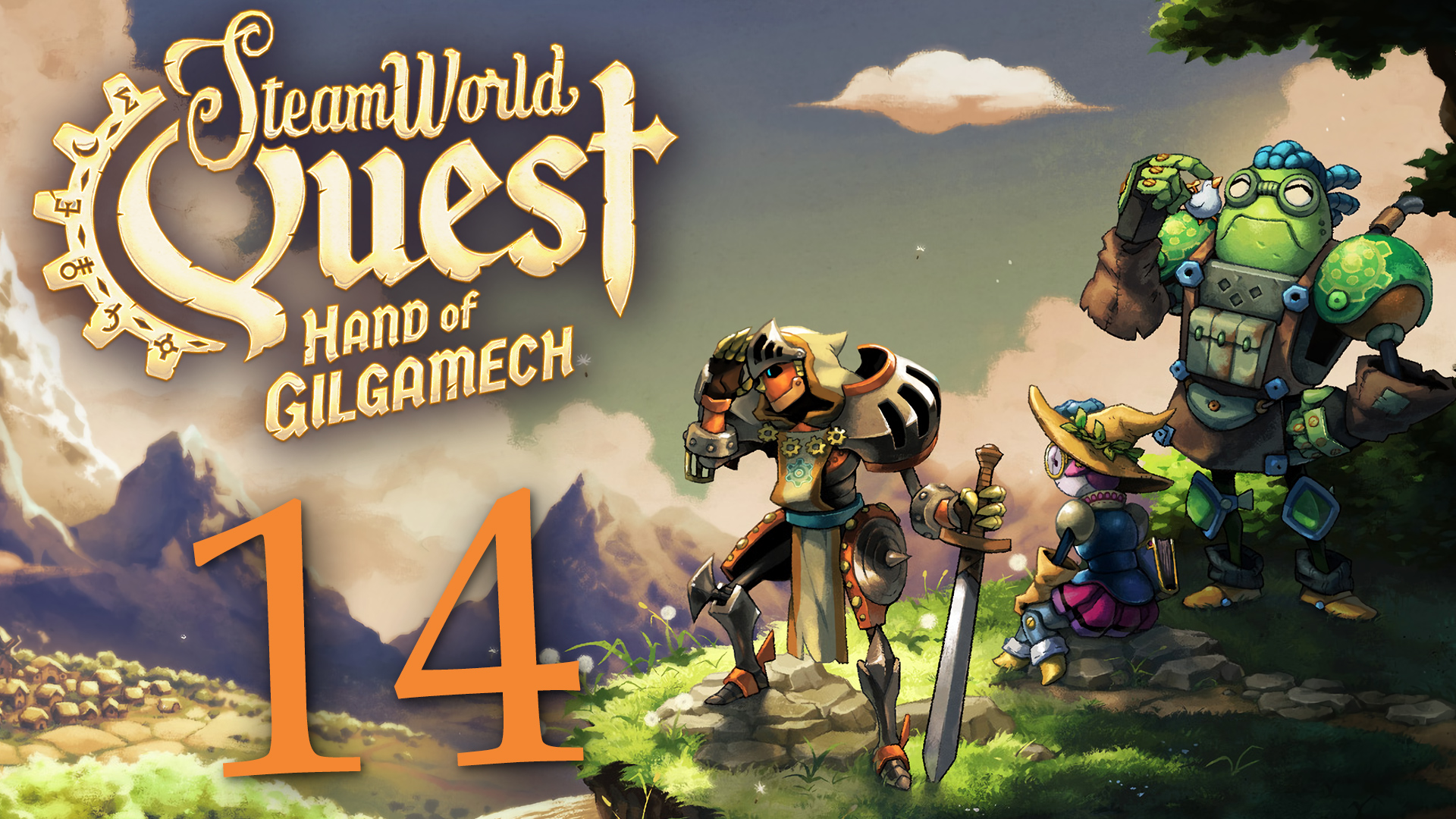 SteamWorld Quest: Hand of Gilgamech - Глава 7: У ворот колледжа - Прохождение [#14] | PC (2019 г.)