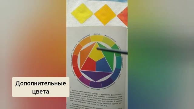 УРОК #4. ЦВЕТОВЕДЕНИЕ. #цветоведение #живопись #дополнительные цвета смотреть онлайн