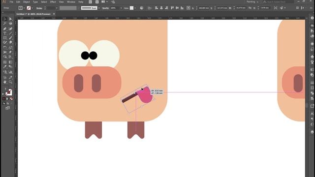 Speed Art за 10 минут рисую 3х хрюшек в стиле FLat смотреть онлайн