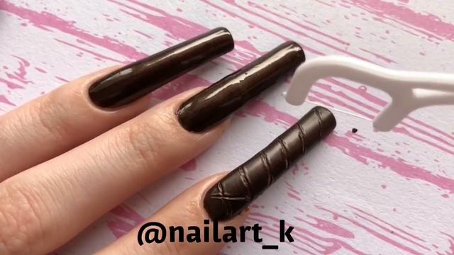 Chocolate nails design! смотреть онлайн