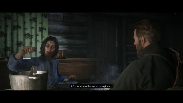 Red Dead Redemption 2 - The Widow: Charlotte Makes Dinner, Arthur Collapses Cutscene (2018) смотреть онлайн