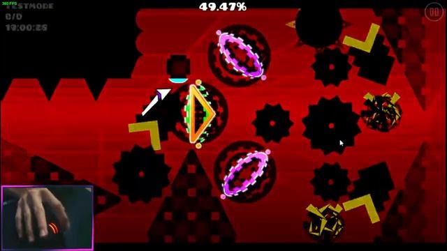 Тренируем Sakupen Circles 57% / Geometry Dash смотреть онлайн