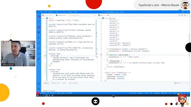 Taller: programas fiables con TypeScript y Jest смотреть онлайн