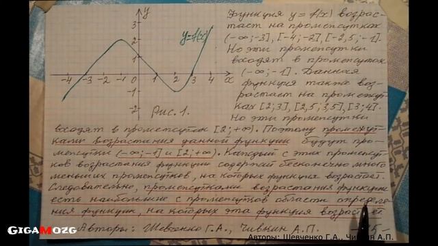Алгебра. Раздел 9. Тема 6. Промежутки монотонности (возрастания, убывания) функции смотреть онлайн