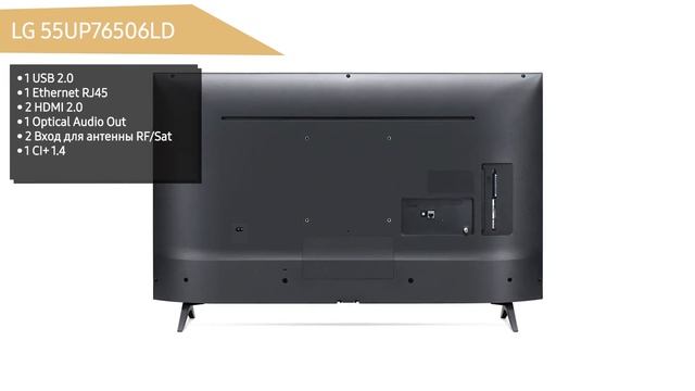 Телевизор LG 55UP76506LD смотреть онлайн