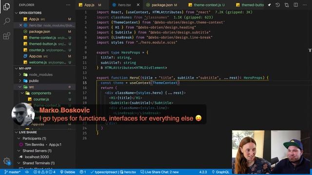 Debbie and Tim learn React and Docusauras смотреть онлайн
