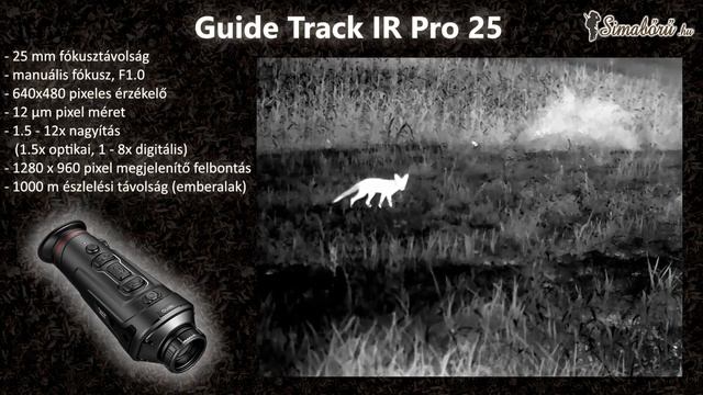 Guide Track IR Pro 25 hőkamera смотреть онлайн