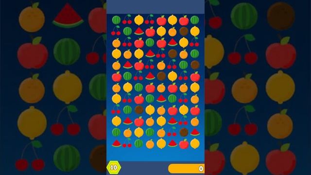 Candy Fruit Match game смотреть онлайн