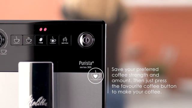 Автоматическая кофемашина Melitta Purista Series 300 смотреть онлайн