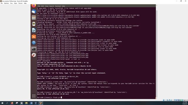 Installation, Configuration Wordpress in Ubuntu Linux Part 4 смотреть онлайн