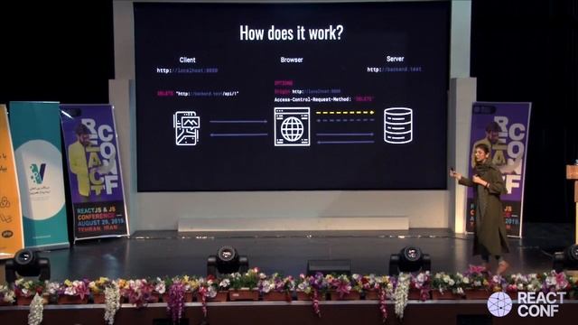 reactconf 2019 - Negar Jamalifard - How to deal with CORS error in Webpack? смотреть онлайн