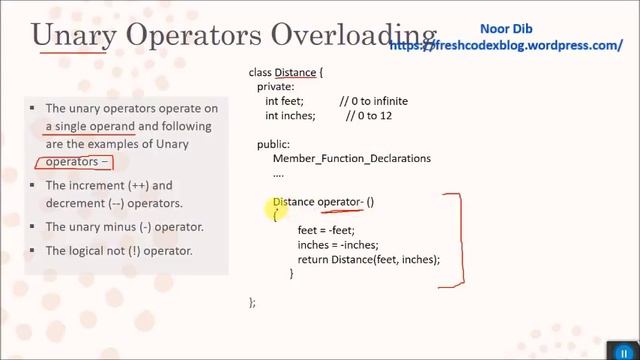 Operator Overloading and Friend Functions in c++ смотреть онлайн