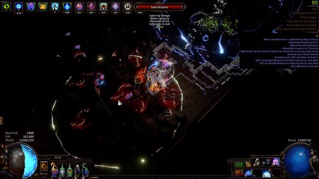 Path of Exile - Archmage Hexblast Occultist Mapping смотреть онлайн