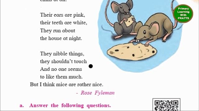 Unit 3.1 Mice Poem, English Explanation, Std 2, Balbharati смотреть онлайн