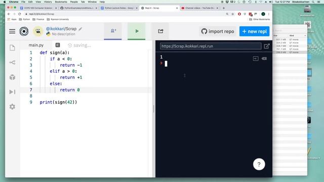 Python 2-2: Forks on the road смотреть онлайн