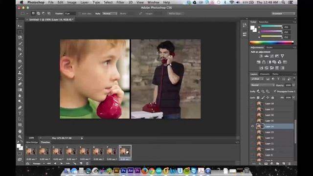 Photoshop | Haw to make a cinema graph style Gif animation смотреть онлайн
