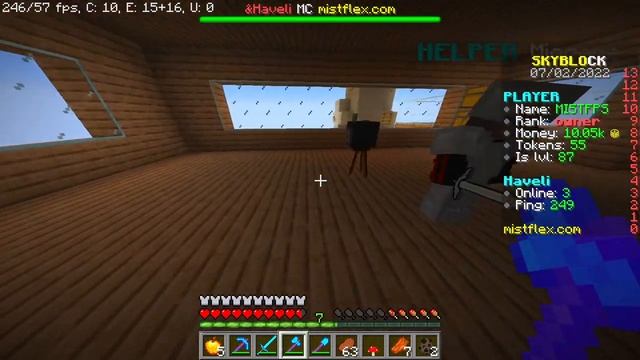 Skyblock On A New Server | Java/PE | Haveli SMP | Minecraft Live