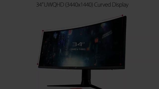 Asus XG349C ROG Strix 34 Inch Ultra-wide Gaming Monitor ✅ Review смотреть онлайн